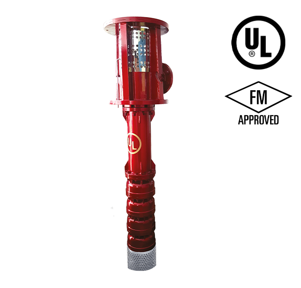 مضخة حريق توربينية عمودية